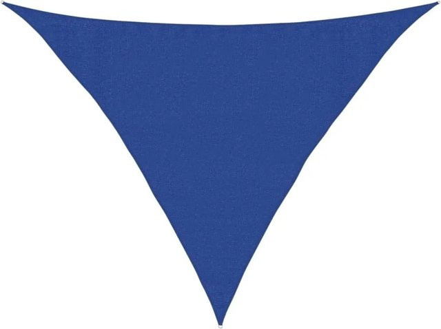 Furnicato Sonnensegel dreieckig aus HDPE in Blau mit 160 g/m² - Bild 1