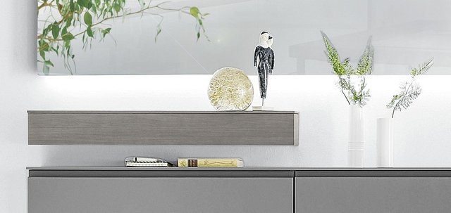 Ablage Rolf Weber SCHWERIN in Eiche grau - Bild 1