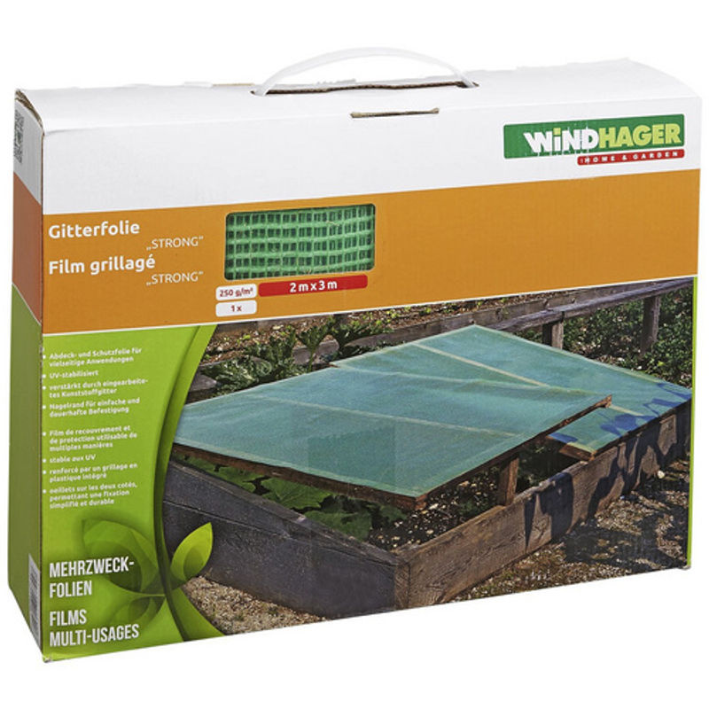 WINDHAGER Mehrzweckfolie STRONG aus Kunststoff in Grün, B: 200 cm, L: 300 cm - Bild 2