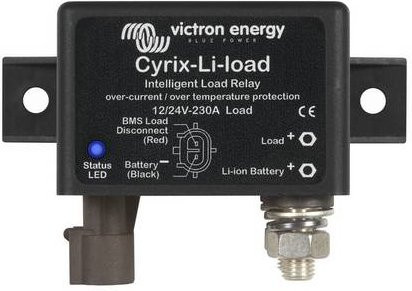 Victron Energy Cyrix-li-dt 24/48V-230A Relais Mikroprozessorgesteuert in Schwarz - Bild 1