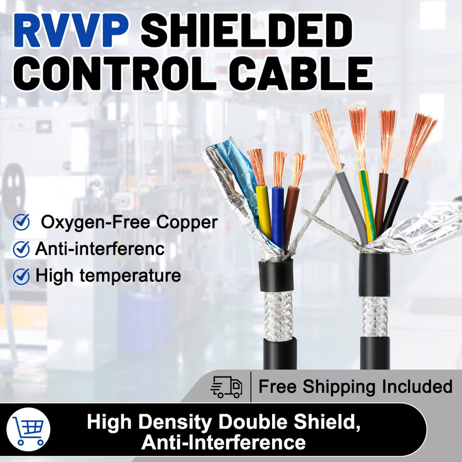 MiNZAN RVVP Abgeschirmtes Signalkabel UL2464 Reinkupfer Anti-Interferenz-Abschirmkabel 24/20/18/15AWG - Bild 6