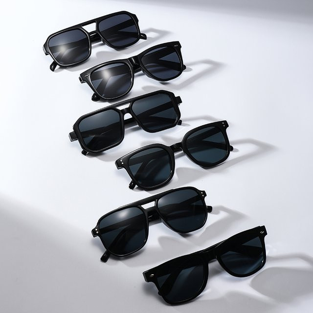 Hindfield Korrektionsbrille, Vollrand, Square, Kunststoff, Schwarz - Bild 1