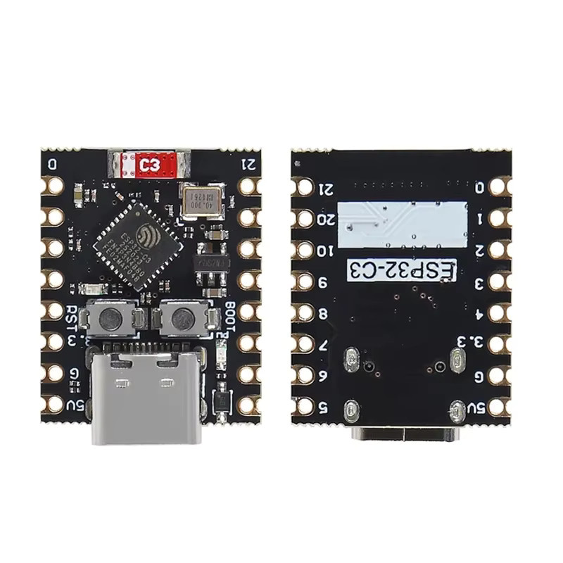 PENGHEKEJI ESP32-C3 SuperMini Entwicklungsboard mit WLAN und Bluetooth in Schwarz - Bild 2