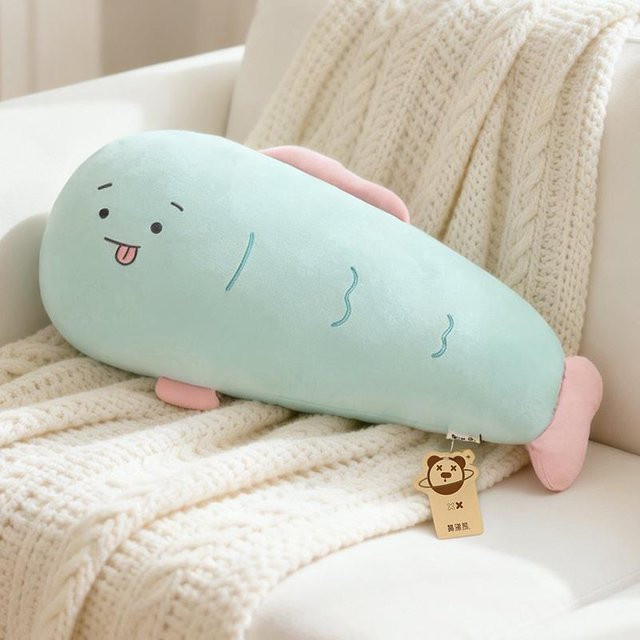 Yiran toy Meeres-Tier Serie Plüschtier Fisch Robbe Delfin Kuschelkissen, 60cm - Bild 1