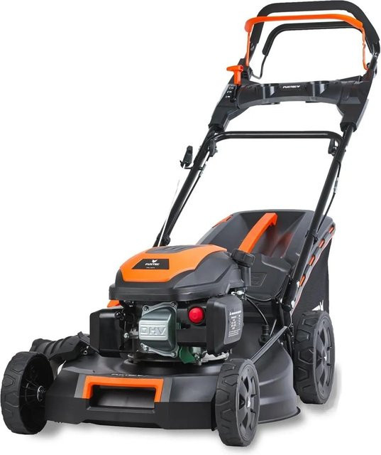 FUXTEC Benzin Rasenmäher FlexSpeed in Schwarz mit 51 cm Schnittbreite, 3,9 PS, 170 ccm und 60 l Fangkorb - Bild 1