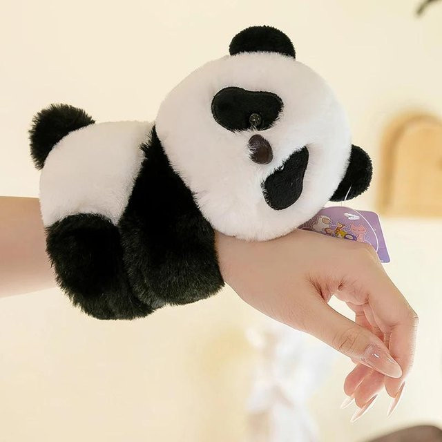 Baby Waschbär Koala Pop Ring Plüschtier, Kappe Capybara Pat Armband Puppe, Weiches Kuscheltier Kissen, 20cm - Bild 1