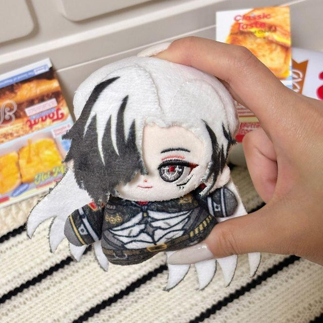 Honkai Star Rail Boothill, Mini Baumwollplüschpuppe, Rucksackanhänger, 10cm - Bild 1