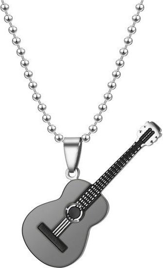 YIRAN Jewelry Halskette Edelstahl, Silber, Perle, Herren - Bild 1