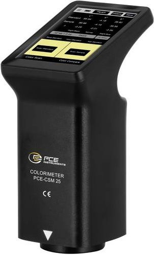 PCE Instruments PCE-CSM 25 Colorimeter in Schwarz mit USB-Anschluss - Bild 1