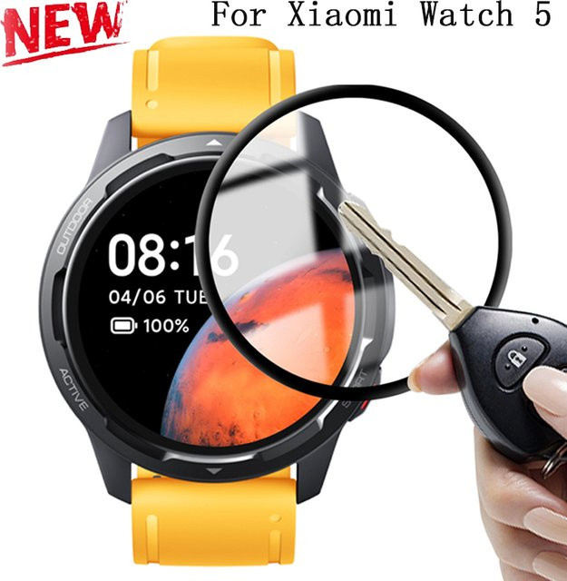OAKCHARM Displayschutzfolie für Xiaomi Watch 5, transparent, Silikon - Bild 1