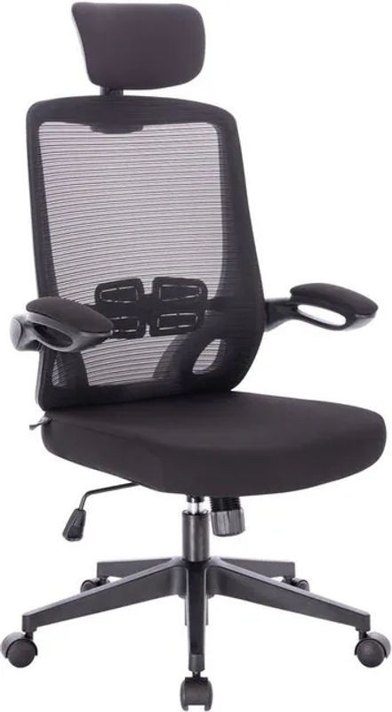 Svita Sam Ergonomischer Bürostuhl in Schwarz mit Mesh und Polyester - Bild 1