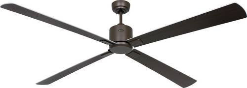 CasaFan ECO NEO III WiFi Deckenventilator Bronze mit Wenge Flügeln und Silber, Steuerung per App und Fernbedienung, Durchmesser: 180 cm - Bild 1