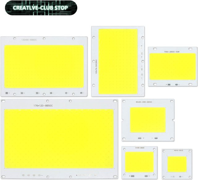 DT&ZM LED COB Flutlicht Panel Quadratische Lampe Kaltweiß - Bild 1