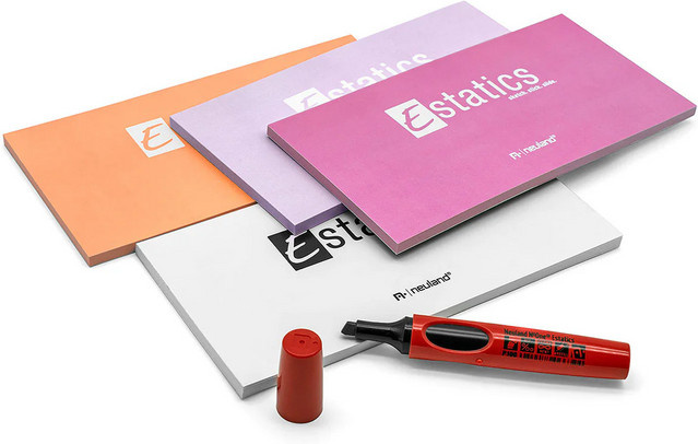 Neuland Estatics L Vorteils-Set elektrostatisch haftende Karten in verschiedenen Farben - Bild 1