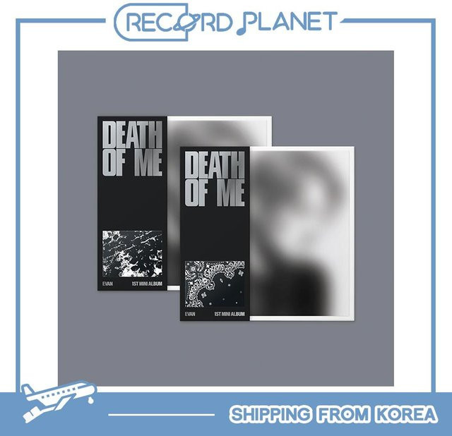 Evan Death of Me Musikalbum Bandana Version Set in Schwarz von Record Planet - Bild 1