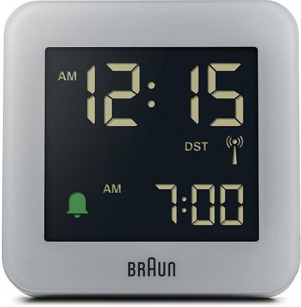 Braun BC09G-DCF digitaler Funkwecker in Weiß - Bild 1