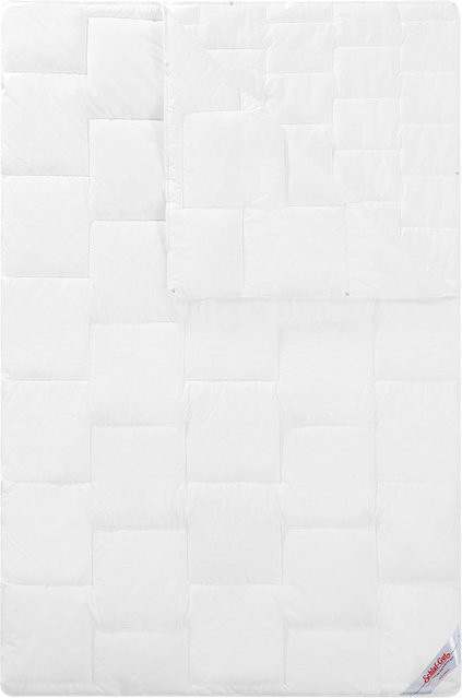 SCHLAF-GUT Vierjahreszeiten Steppbettdecke Utah aus Baumwolle und Polyester, B/B: 200 x 220 cm - Bild 1
