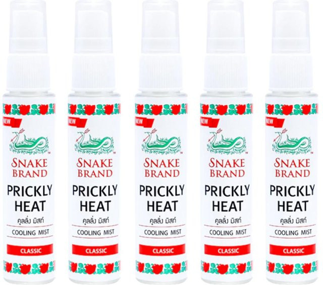 Snake Prickly Heat Cooling Mist Classic Spray, 30 ml, Unisex - Bild 1