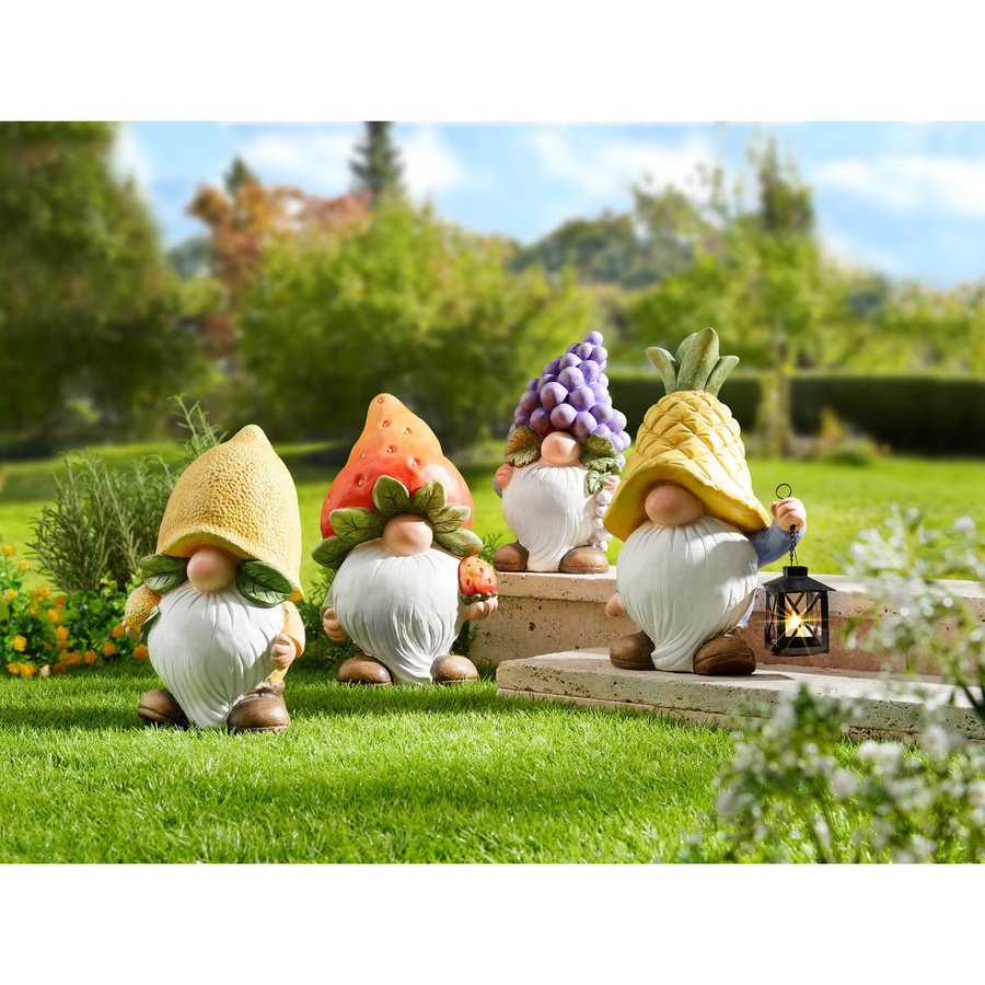 Gartenfigur Fruchtwichtel von viva domo in mehrfarbig - Bild 2