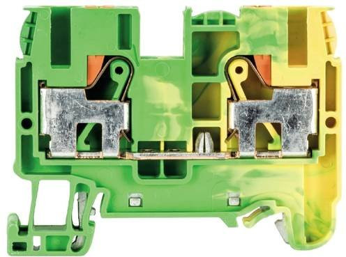 Wieland Electric Schutzleiterklemme 56.206.9055.0 Schrauben Grün-Gelb 100 Stück - Bild 1
