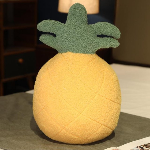 BC Pet Supplies Erdbeere Ananas Orange Plüsch Spielzeug, 35-45cm - Bild 1