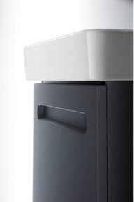 Duravit Möbel-Set No. 1 mit Waschtischunterschrank und Spiegelschrank in Graphit Matt, Breite: 60 cm - Bild 1