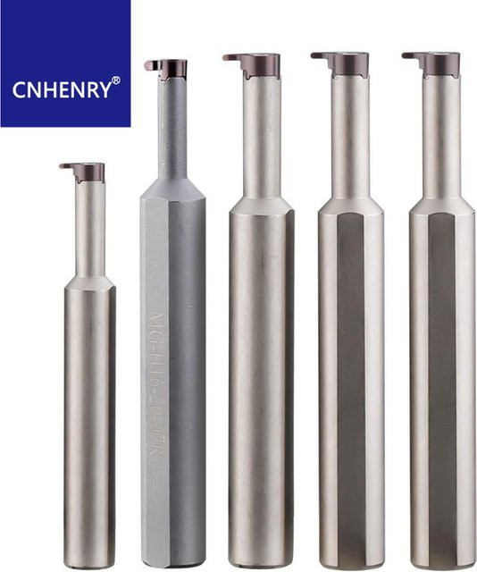 CNHENRY Nutenfräserhalter MG-H12-16-05R MG-H16-20-07R MG-H16-25-09R für CNC-Drehmaschinen in Silber - Bild 1