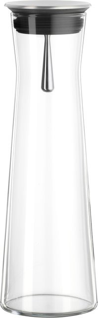 Simax Karaffe Spout aus Glas in Transparent mit tropffreiem Ausguss und Stopfen - Bild 1