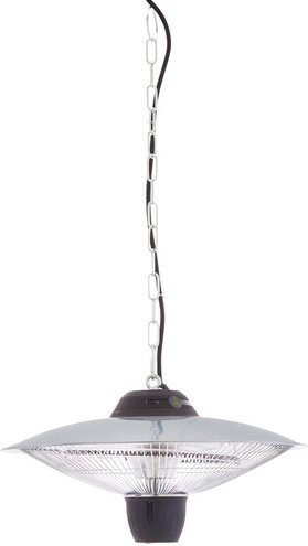 EUROM Deckenheizstrahler Patioheater 1502 für Flächen bis max. 14 m2, Silber - Bild 1