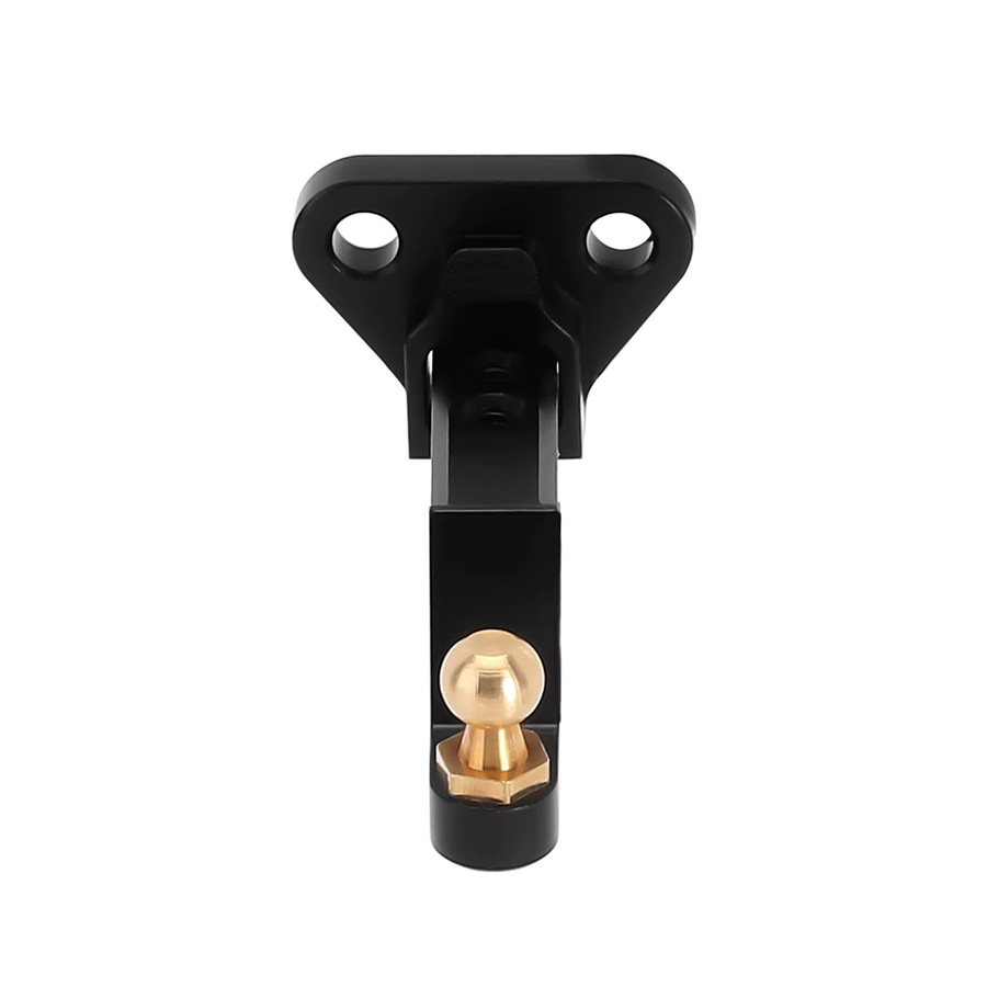INJORA Drop Hitch-Empfänger, verstellbar, Aluminium, Metall, Schwarz - Bild 2