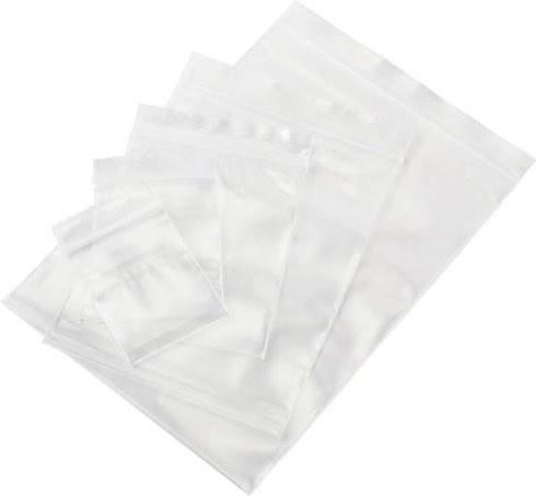 Druckverschlussbeutel von TRU Components aus transparentem Polyethylen, 1 Set - Bild 1