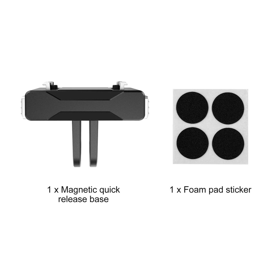 PULUZ Magnetischer Schnellwechseladapter in Schwarz für Insta360 X5, Ace Pro und Ace Pro 2 Action-Kameras - Bild 2