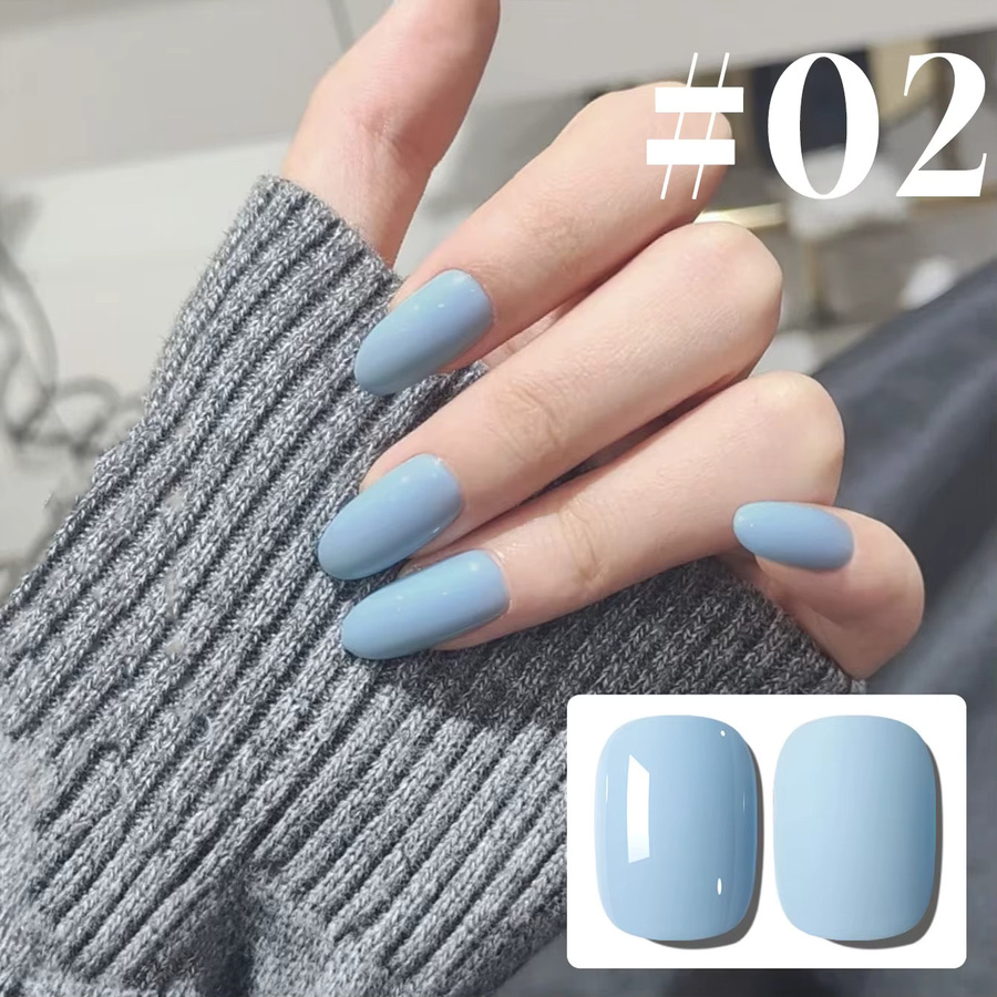 MIANEL NAIL Santorini Serie Nagellack, Blau, Glänzend, 12 ml - Bild 5
