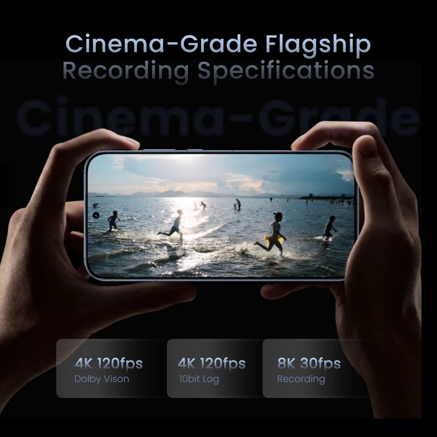 realme GT8 Pro 5G Smartphone mit Android 16, Snapdragon 8, 6,78 Zoll 2K 144Hz AMOLED Display, 200MP Kamera, 7000 mAh Akku, 120W Ultra Charge, Blau - Bild 2