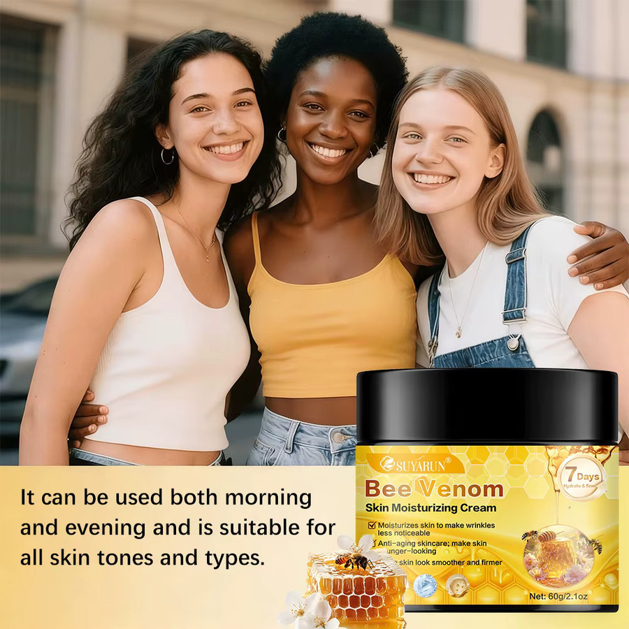 SUYARUN Bee Venom Gesichtspflege Creme, Normale Haut, Unisex - Bild 4