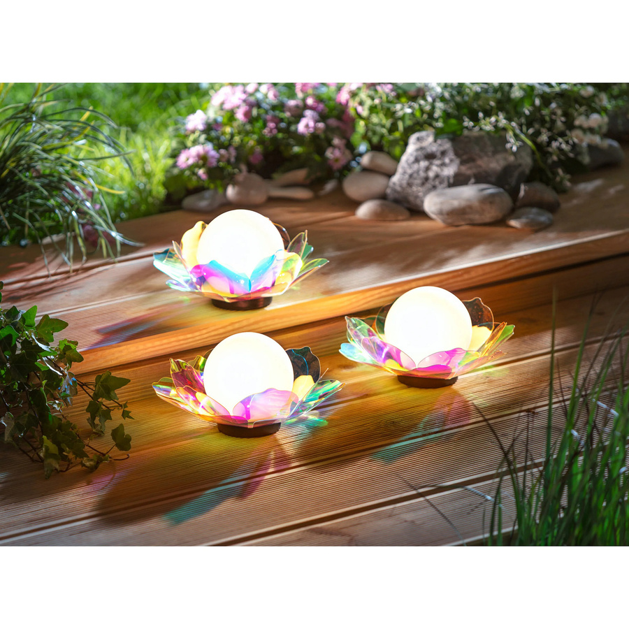 Solar-LED-Dekofigur Blume Magic von viva domo in Multicolour - Bild 2