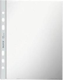 Leitz Prospekthülle DIN A5, transparent genarbt, oben offen, 100 Stück - Bild 1