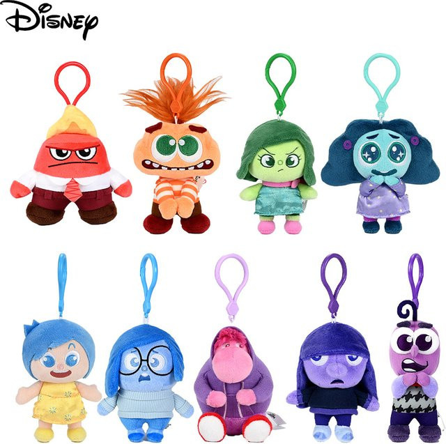 Disney Pixar Inside Out Plüschtier-Schlüsselanhänger, Plüsch / Textil - Bild 1