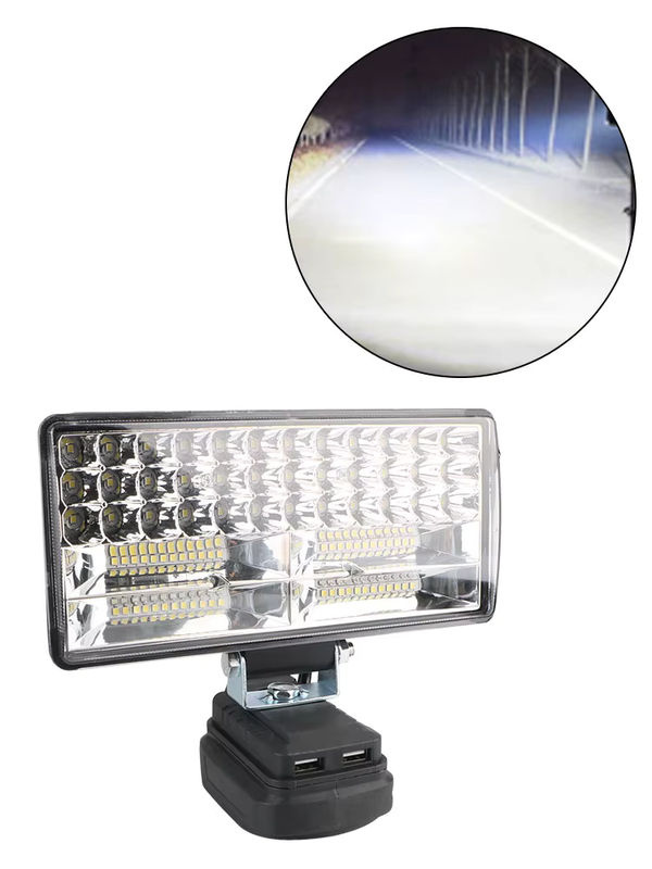 Makita LED Arbeitsleuchte und Campinglampe für 18 V Li-Batterien in Schwarz, Durchmesser: 20,32 cm - Bild 7