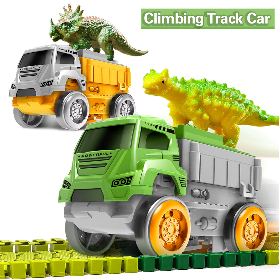 TONERJU Dinosaurier, Elektrisches Schienenauto, Schienenspielzeugauto - Bild 3