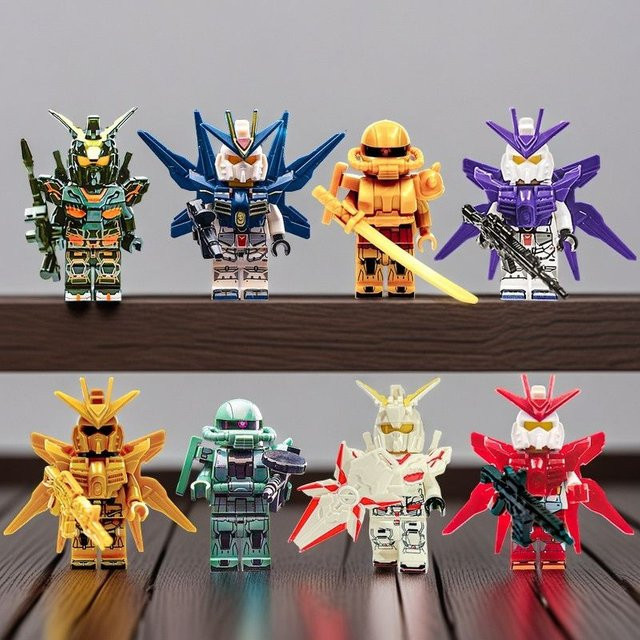 Bandai Mechanisches Mobile-Suit-Modell, Zubehör, Kunststoff, Bunt / Mehrfarbig - Bild 1