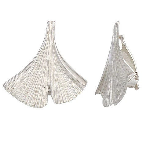 Colfem Ohrclips Ginko, 925 Silber, Damen - Bild 1