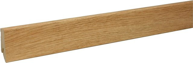 Classen Clipleiste Eiche natur braun B/H/T: 5,8 cm x 1,9 cm x 240 cm - Bild 1