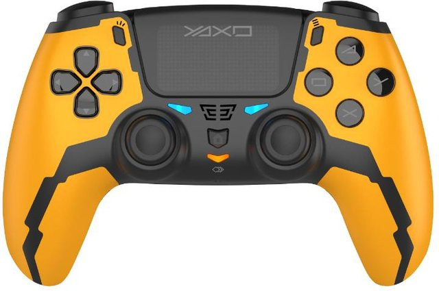 Yaxo Hornet Elite Inferno Orange Kabelloser Bluetooth Controller für PC, PlayStation und Mobile mit USB-A und USB-C Anschluss - Bild 1