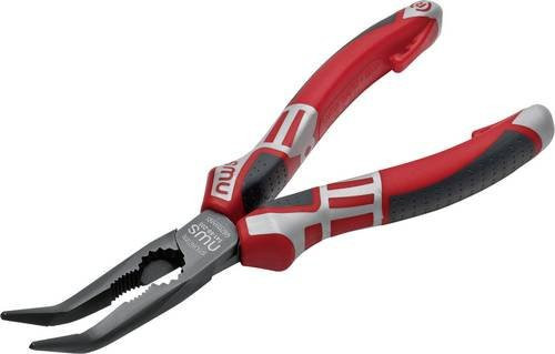 NWS Werkstatt Telefonzange 45 Grad gebogen 17mm rot - Bild 1