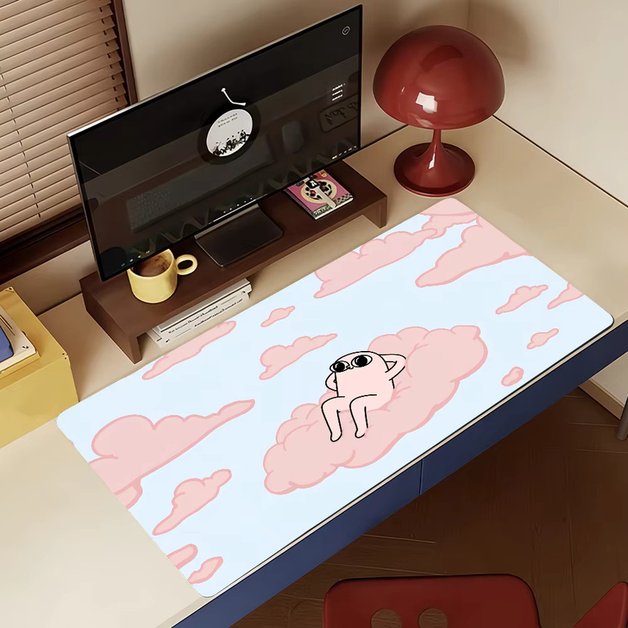 Ketnipz Cartoon-Mauspad in Multicolour, rutschfeste Gamer-Schreibtischunterlage für Laptop und Büro - Bild 4