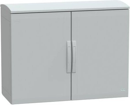 Schneider Electric Polyestergehäuse Bodenversion Grau B/T/H: 75 x 100 x 42 cm IP44 mit Abdeckung - Bild 1