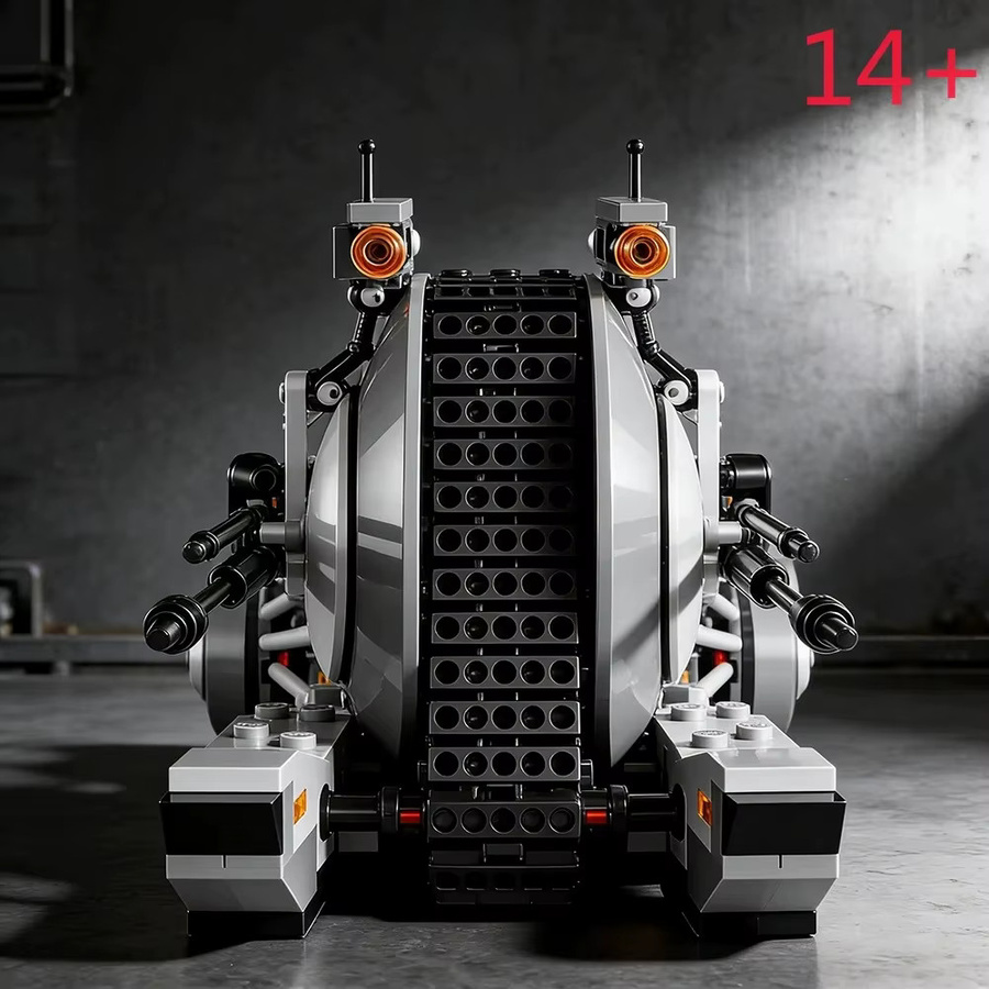Potdemiel Sci-Fi Armee-Kampfroboter, Baustein-Modell, 271 Teile, ab 14 Jahren - Bild 3