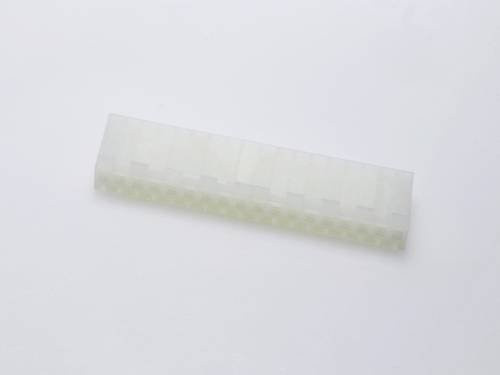 Molex Buchsengehäuse-Kabel Weiß, 18 Polzahl, Rastermaß: 3.96mm - Bild 1