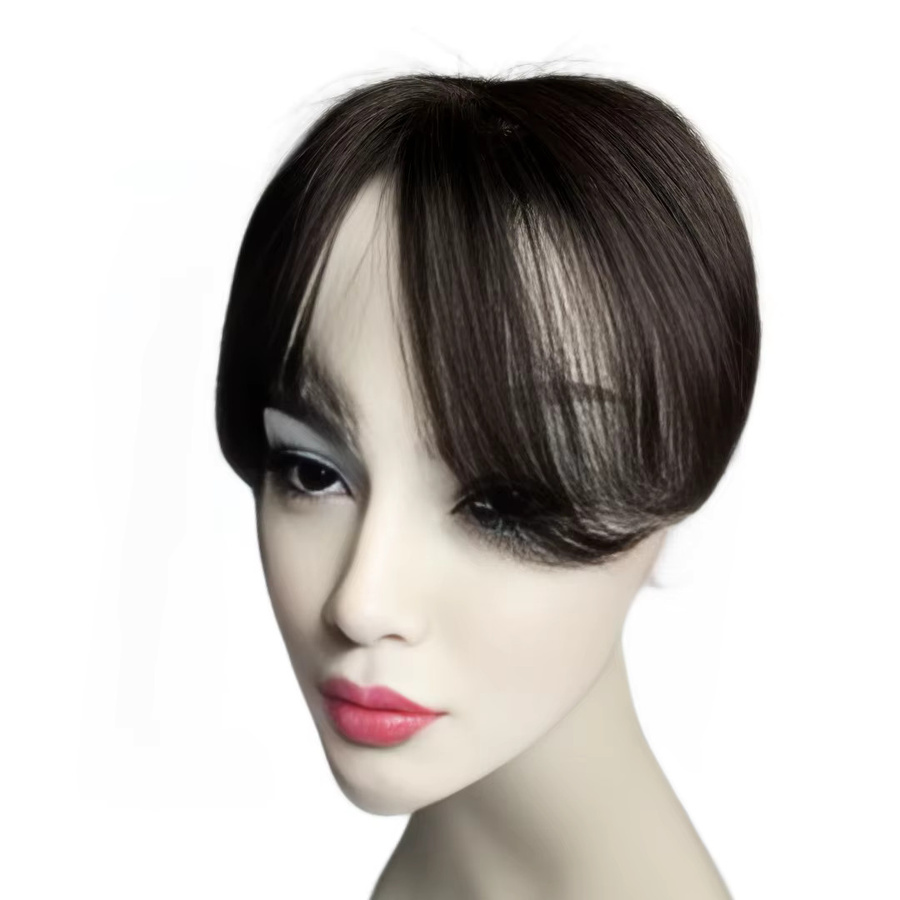Satifresion Echthaar-Topper Clip-in-Haar-Pony, glatt, Mittelteil, Damen - Bild 1